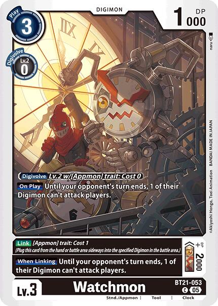 Watchmon [BT21-053] [World Convergence] | The Time Vault CA