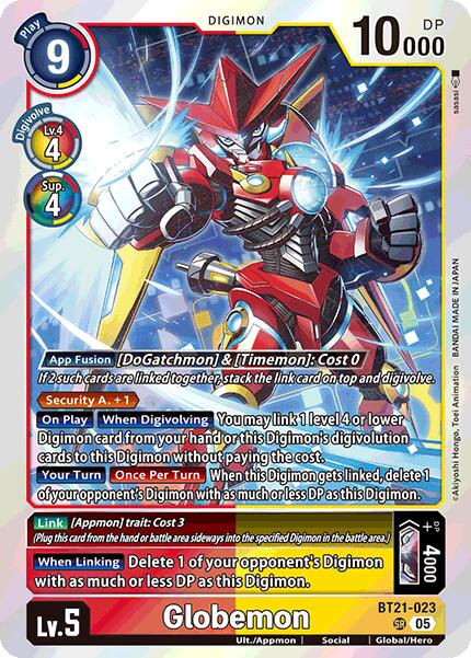 Globemon [BT21-023] [World Convergence] | The Time Vault CA