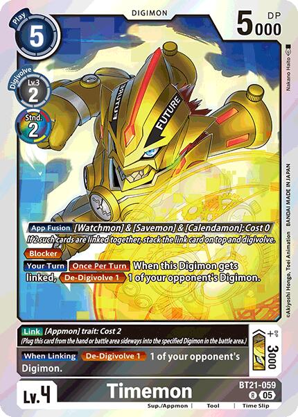 Timemon [BT21-059] [World Convergence] | The Time Vault CA