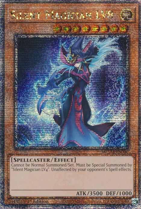 Silent Magician LV8 [MZTM-EN000] Quarter Century Secret Rare | The Time Vault CA