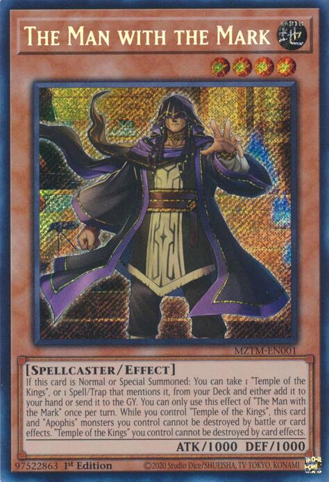 The Man with the Mark [MZTM-EN001] Secret Rare | The Time Vault CA