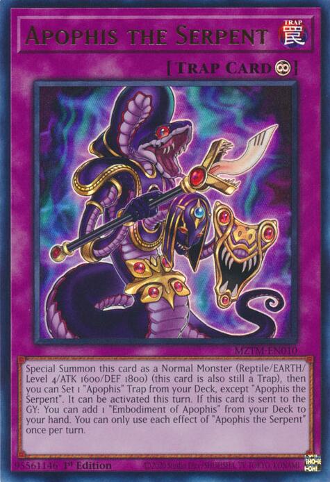 Apophis the Serpent [MZTM-EN010] Ultra Rare | The Time Vault CA