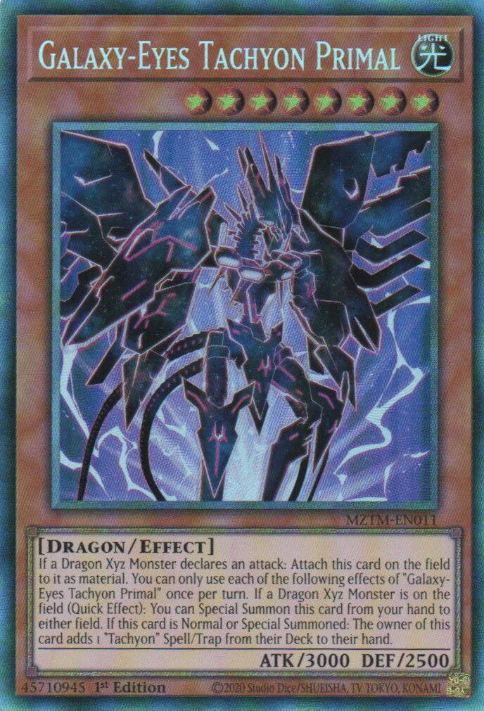 Galaxy-Eyes Tachyon Primal (Collector's Rare) [MZTM-EN011] Collector's Rare | The Time Vault CA