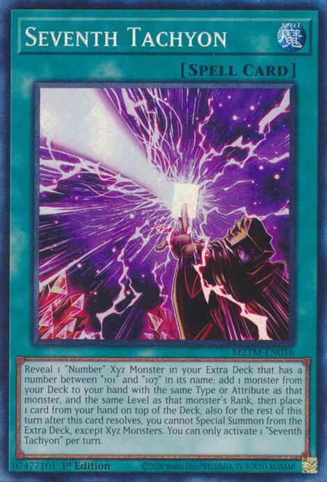 Seventh Tachyon (Collector's Rare) [MZTM-EN016] Collector's Rare | The Time Vault CA
