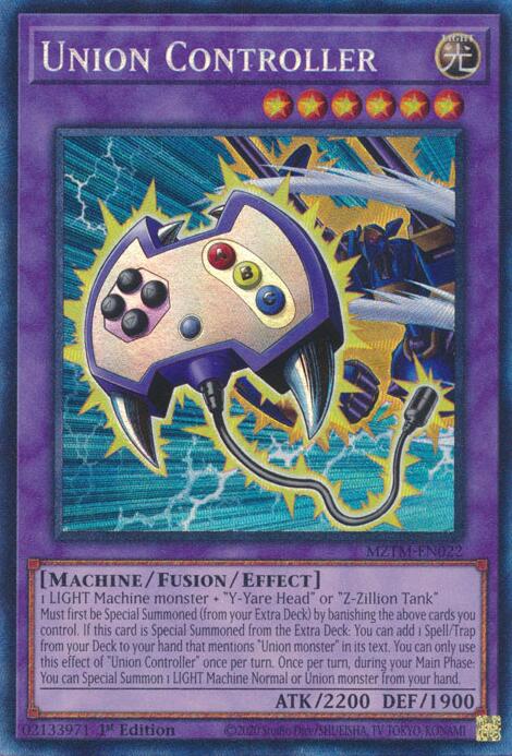 Union Controller (Collector's Rare) [MZTM-EN022] Collector's Rare | The Time Vault CA