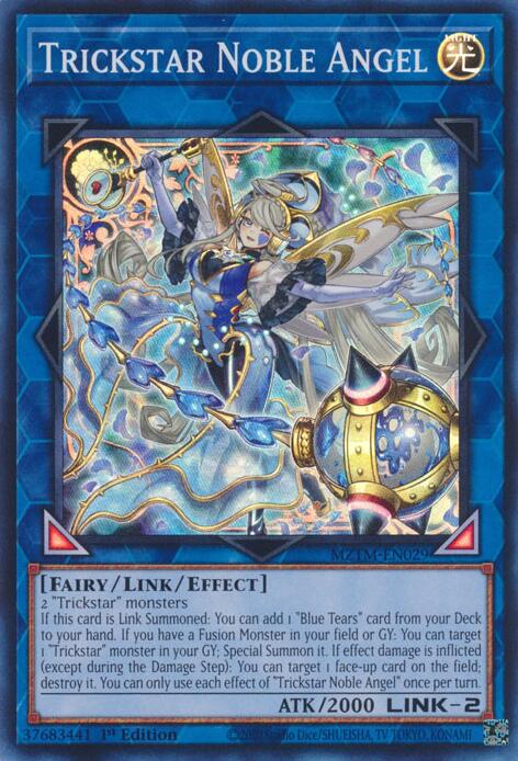 Trickstar Noble Angel [MZTM-EN029] Super Rare | The Time Vault CA