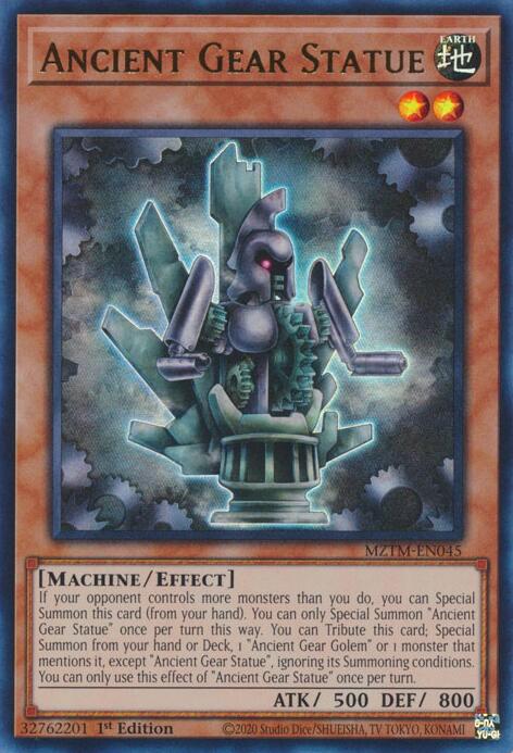 Ancient Gear Statue [MZTM-EN045] Ultra Rare | The Time Vault CA
