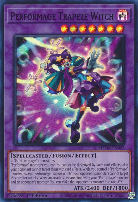 Performage Trapeze Witch [MZTM-EN053] Super Rare | The Time Vault CA