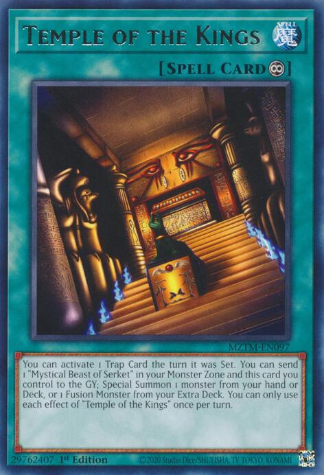 Temple of the Kings [MZTM-EN097] Rare | The Time Vault CA