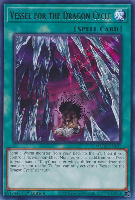 Vessel for the Dragon Cycle [MZTM-EN101] Rare | The Time Vault CA
