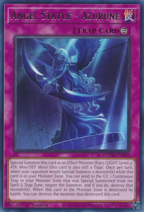 Angel Statue - Azurune [MZTM-EN109] Rare | The Time Vault CA