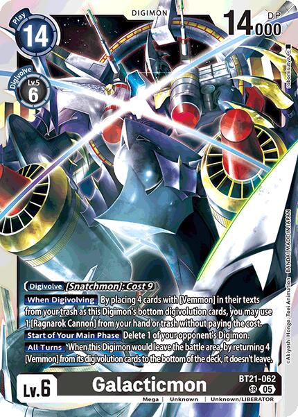 Galacticmon [BT21-062] [World Convergence] | The Time Vault CA