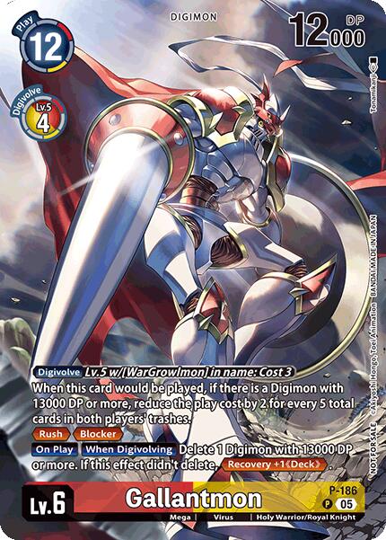 Gallantmon [P-186] (BT-21: Illustration Celebration Pack) [World Convergence] | The Time Vault CA