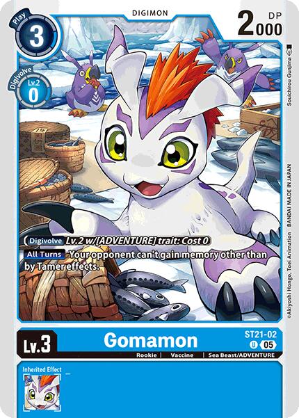 Gomamon [ST21-02] [Starter Deck: Hero of Hope] | The Time Vault CA