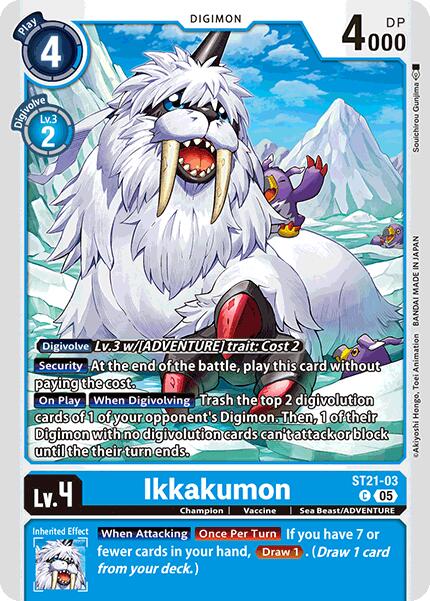 Ikkakumon [ST21-03] [Starter Deck: Hero of Hope] | The Time Vault CA
