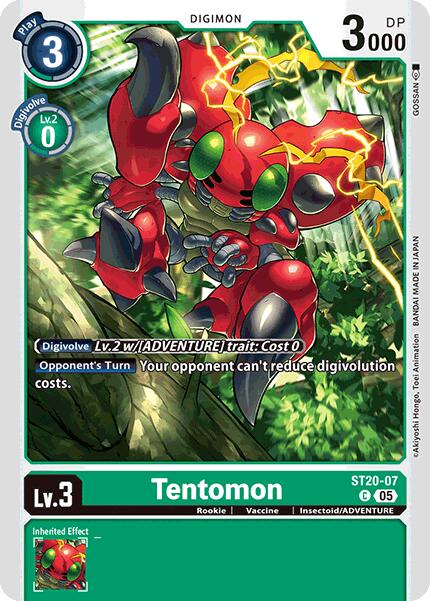 Tentomon [ST20-07] [Starter Deck: Protector of Light] | The Time Vault CA