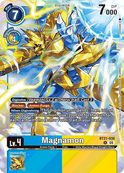 Magnamon [BT21-036] [World Convergence] | The Time Vault CA