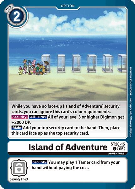 Island of Adventure [ST20-15] [Starter Deck: Protector of Light] | The Time Vault CA