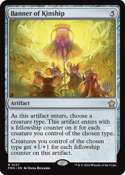 Banner of Kinship (Promo Pack) [Foundations Promos] | The Time Vault CA