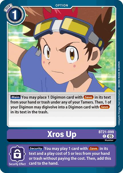 Xros Up [BT21-099] [World Convergence] | The Time Vault CA