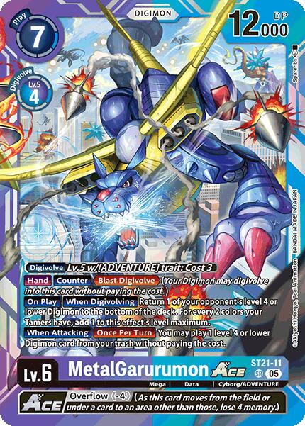 MetalGarurumon ACE [ST21-11] [Starter Deck: Hero of Hope] | The Time Vault CA