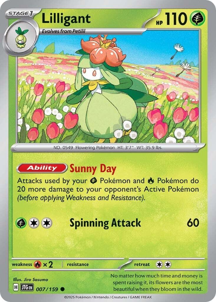 Lilligant (007/159) [Scarlet & Violet: Journey Together] | The Time Vault CA