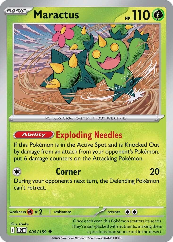 Maractus (008/159) [Scarlet & Violet: Journey Together] | The Time Vault CA