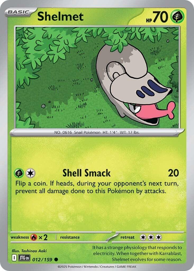 Shelmet (012/159) [Scarlet & Violet: Journey Together] | The Time Vault CA