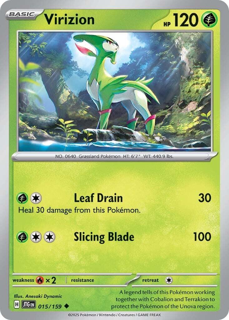 Virizion (015/159) [Scarlet & Violet: Journey Together] | The Time Vault CA