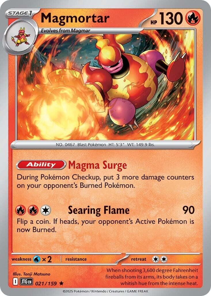 Magmortar (021/159) [Scarlet & Violet: Journey Together] | The Time Vault CA
