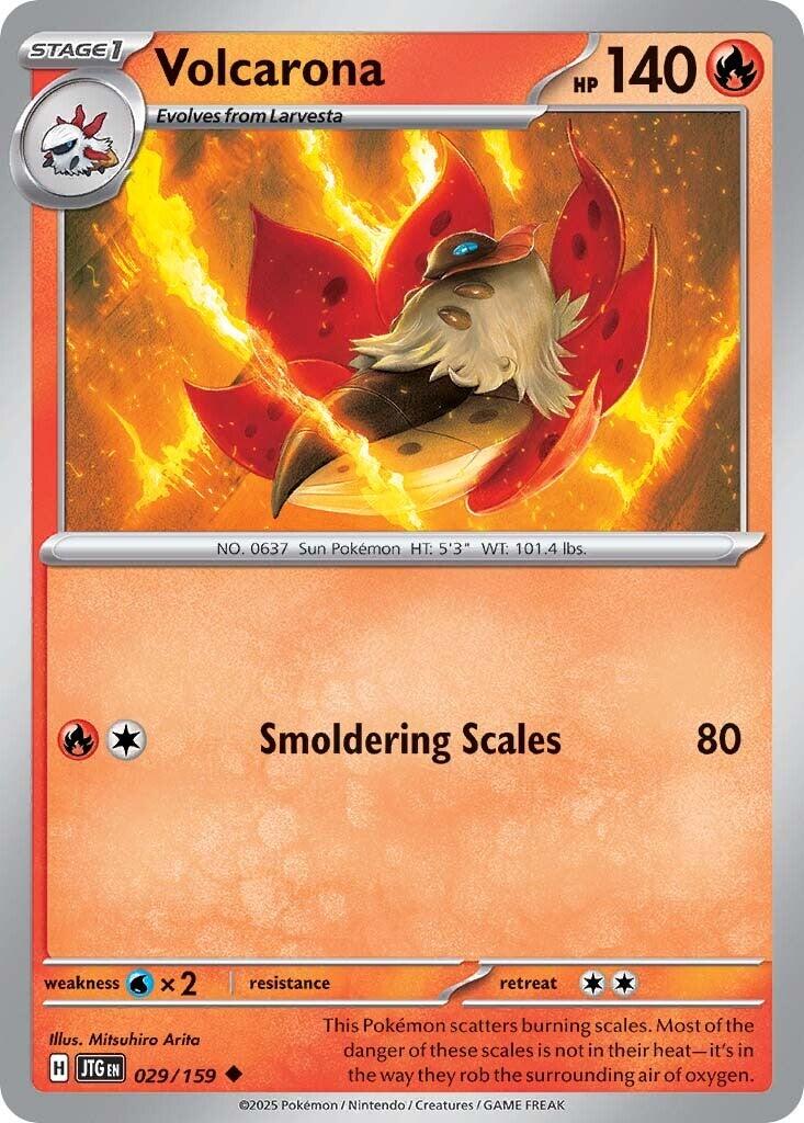 Volcarona (029/159) [Scarlet & Violet: Journey Together] | The Time Vault CA
