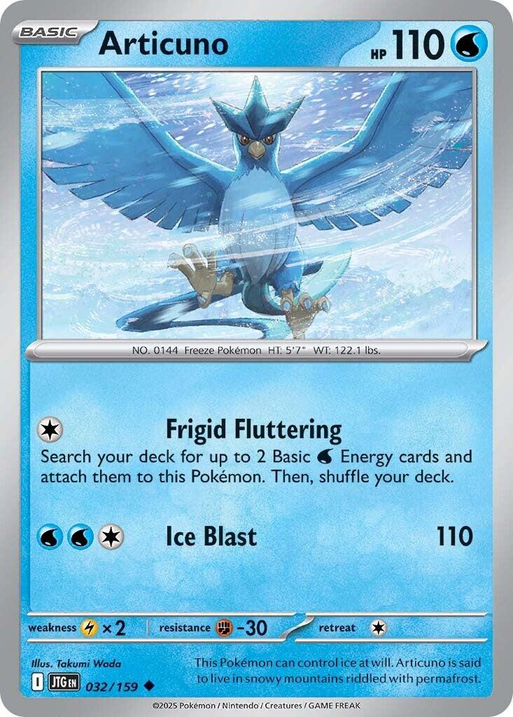 Articuno (032/159) [Scarlet & Violet: Journey Together] | The Time Vault CA