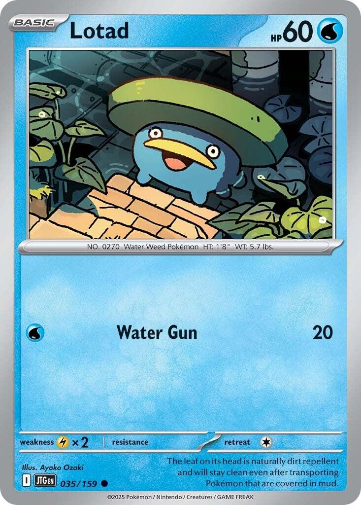 Lotad (035/159) [Scarlet & Violet: Journey Together] | The Time Vault CA
