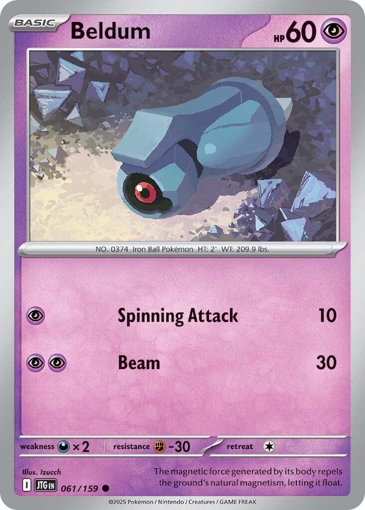 Beldum (061/159) [Scarlet & Violet: Journey Together] | The Time Vault CA