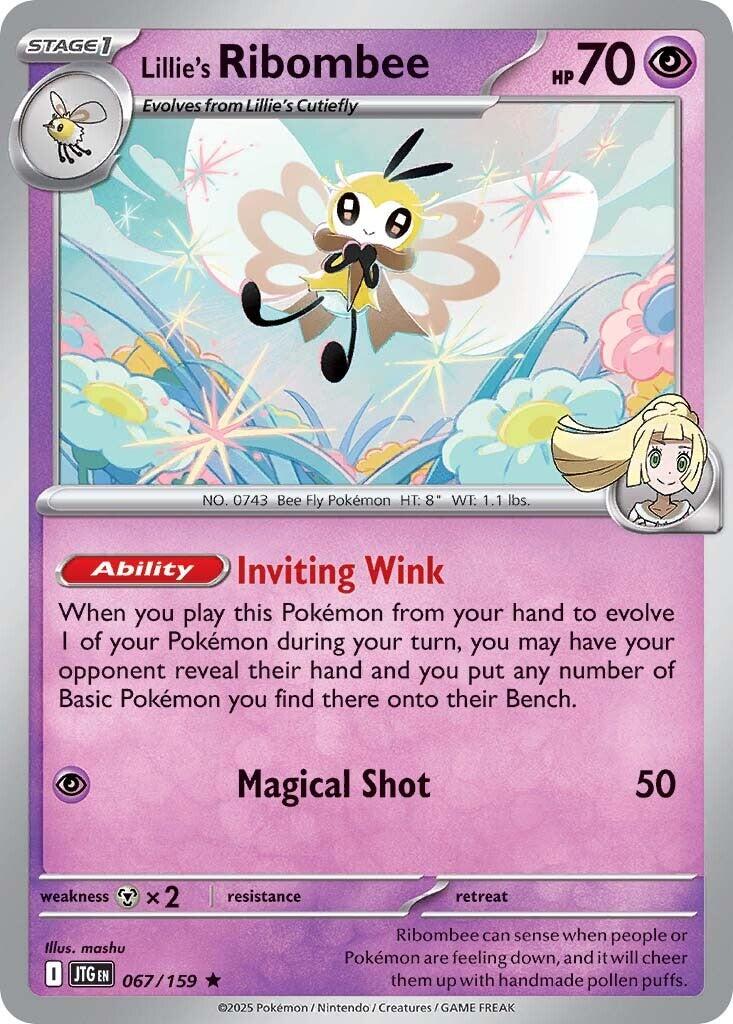 Lillie's Ribombee (067/159) [Scarlet & Violet: Journey Together] | The Time Vault CA