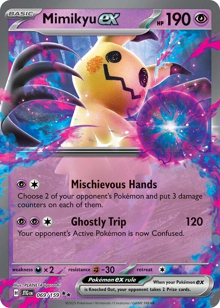 Mimikyu ex (069/159) [Scarlet & Violet: Journey Together] | The Time Vault CA