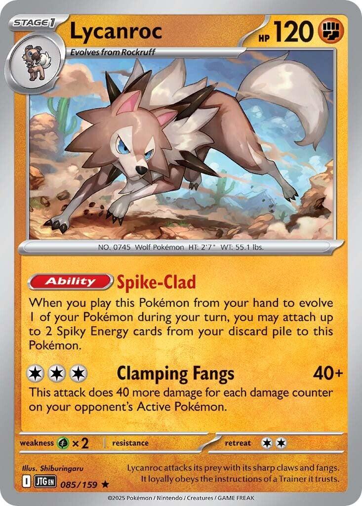 Lycanroc (085/159) [Scarlet & Violet: Journey Together] | The Time Vault CA