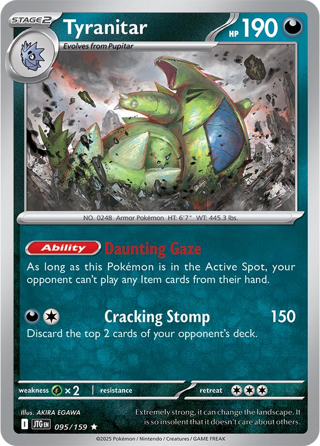 Tyranitar (095/159) [Scarlet & Violet: Journey Together] | The Time Vault CA