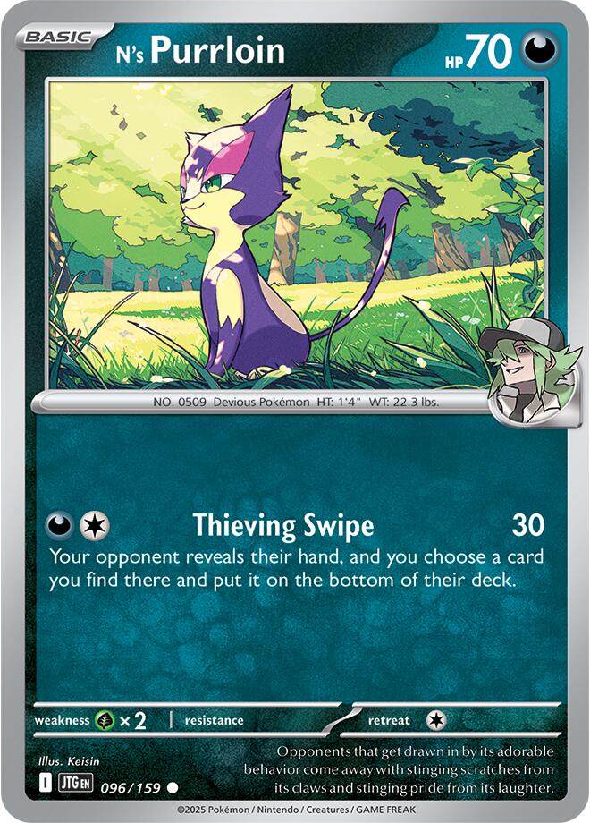 N's Purrloin (096/159) [Scarlet & Violet: Journey Together] | The Time Vault CA