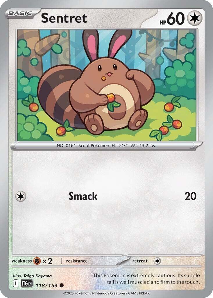 Sentret (118/159) [Scarlet & Violet: Journey Together] | The Time Vault CA