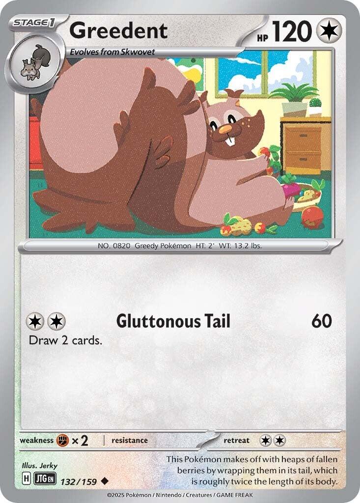 Greedent (132/159) [Scarlet & Violet: Journey Together] | The Time Vault CA