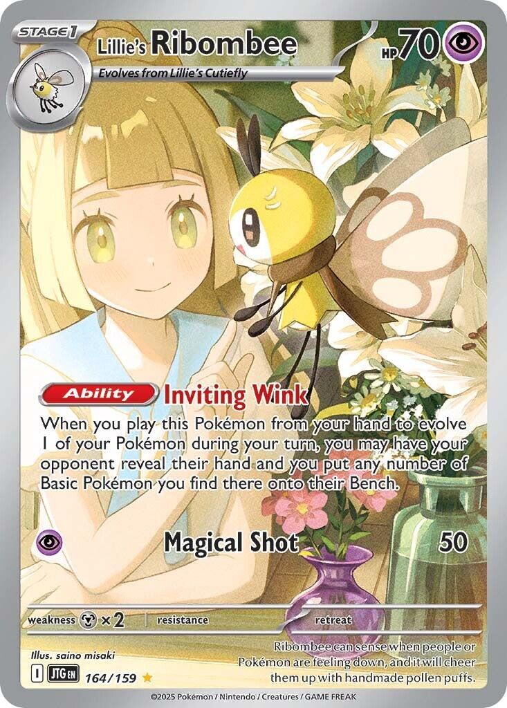 Lillie's Ribombee (164/159) [Scarlet & Violet: Journey Together] | The Time Vault CA