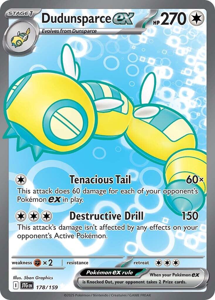 Dudunsparce ex (178/159) [Scarlet & Violet: Journey Together] | The Time Vault CA
