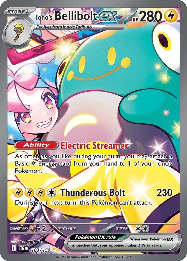 Iono's Bellibolt ex (183/159) [Scarlet & Violet: Journey Together] | The Time Vault CA
