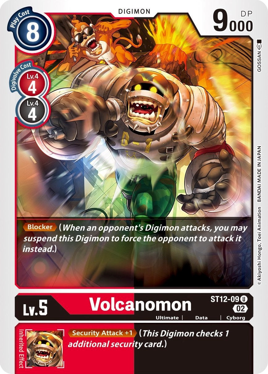 Volcanomon [ST12-09] [Starter Deck: Jesmon] | The Time Vault CA