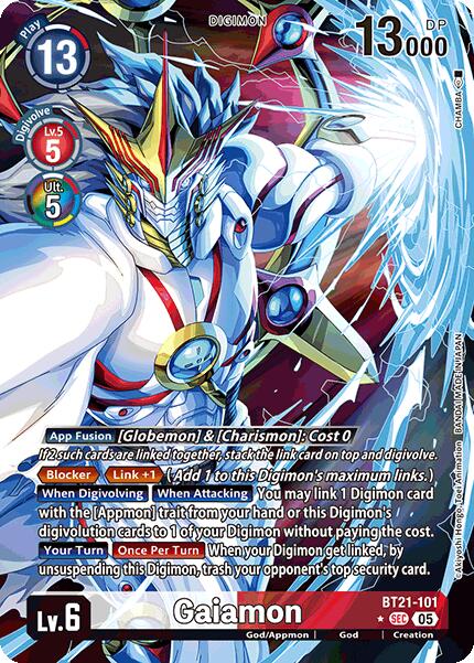 Gaiamon [BT21-101] (Alternate Art) [World Convergence] | The Time Vault CA