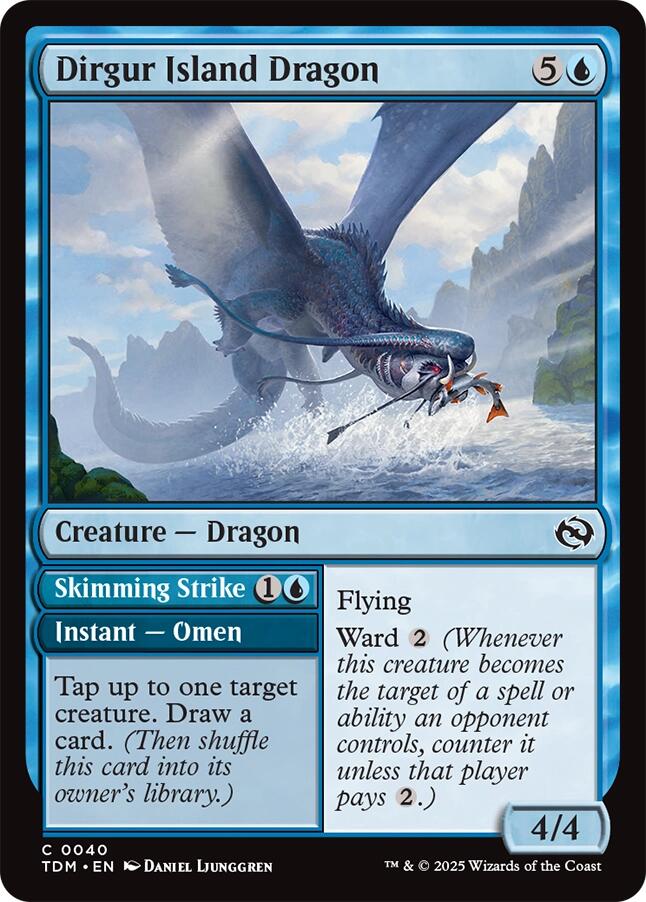 Dirgur Island Dragon [Tarkir: Dragonstorm] | The Time Vault CA
