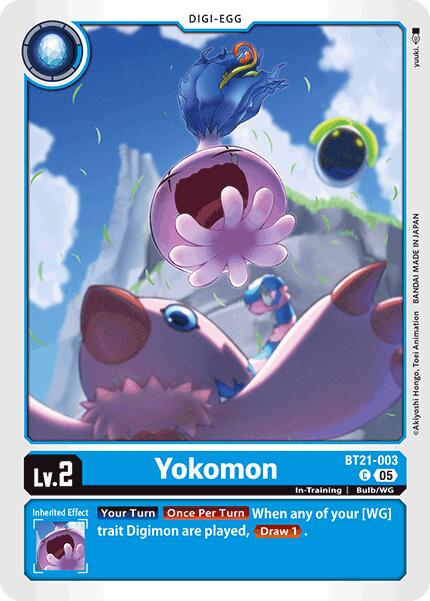 Yokomon [BT21-003] [World Convergence] | The Time Vault CA