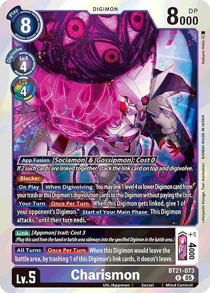Charismon [BT21-073] [World Convergence] | The Time Vault CA