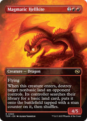 Magmatic Hellkite (Borderless) [Tarkir: Dragonstorm] | The Time Vault CA